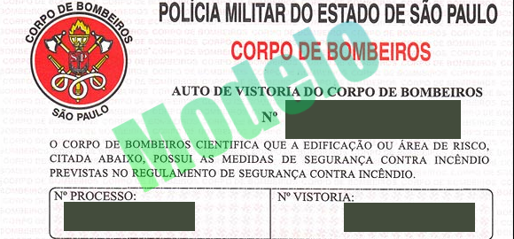 Certificado de Licenciamento do Corpo de Bombeiros 